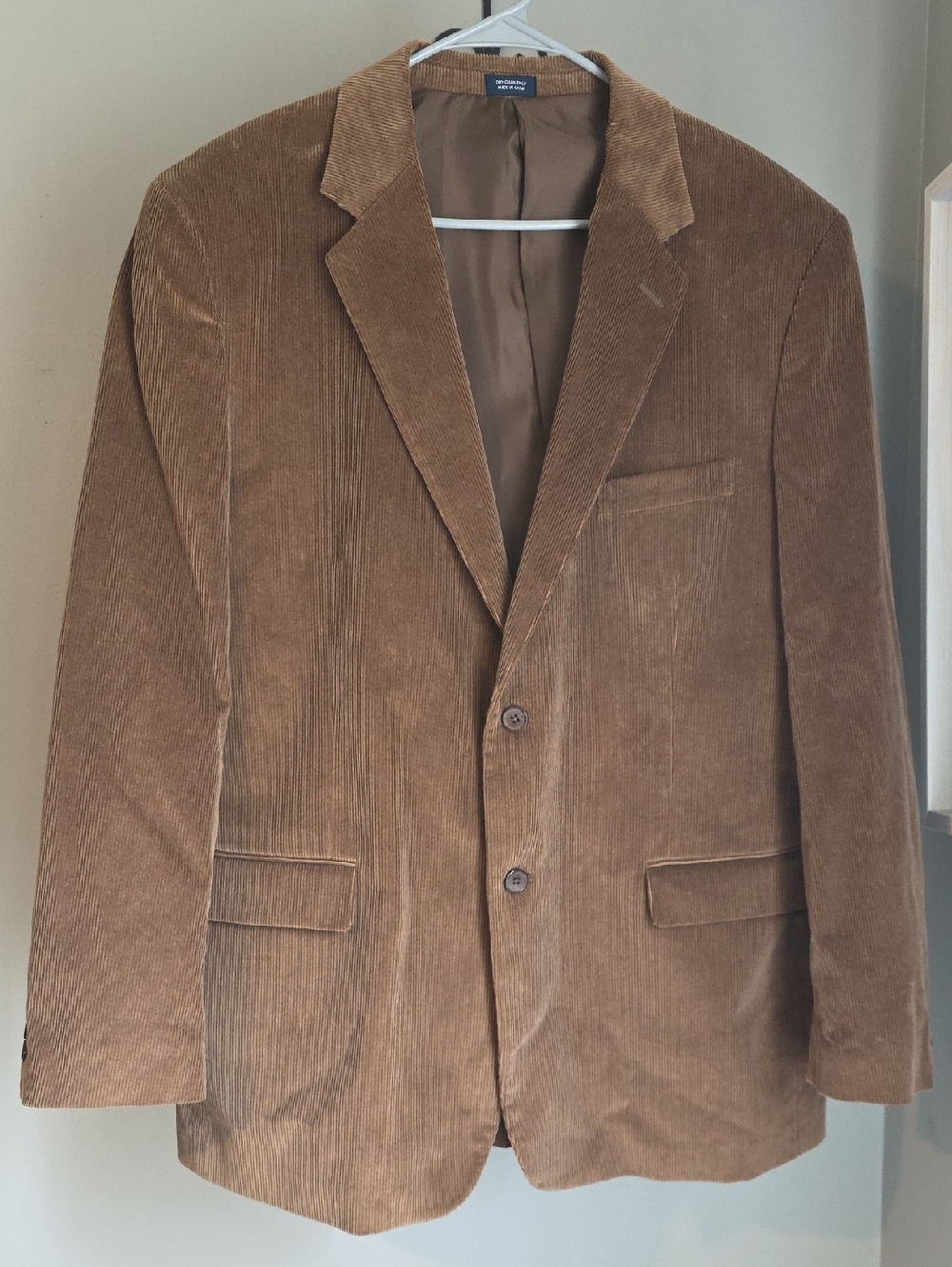 Saddlebred Brown Corduroy Sport Coat 46R